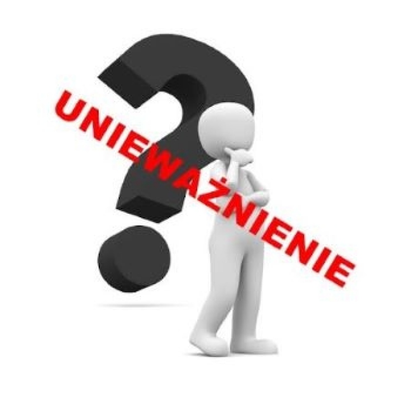 foto:Informacja o unieważnieniu zapytań ofertowych