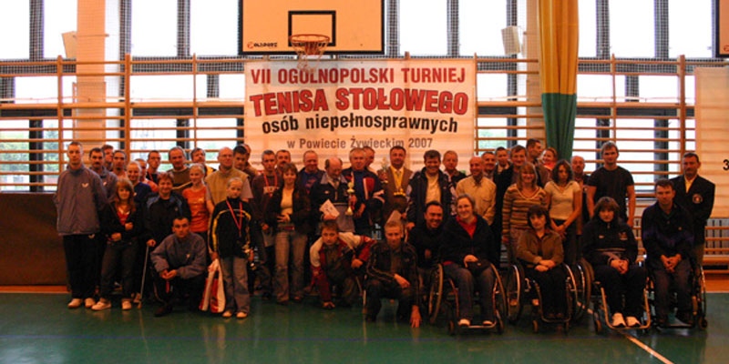 VII Ogólnopolski Turniej Tenisa Stołowego Osób Niepełnosprawnych Żywiec 2007