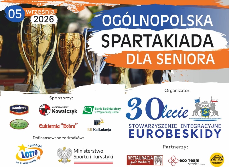 Zapisz się na Spartakiadę dla Seniora!