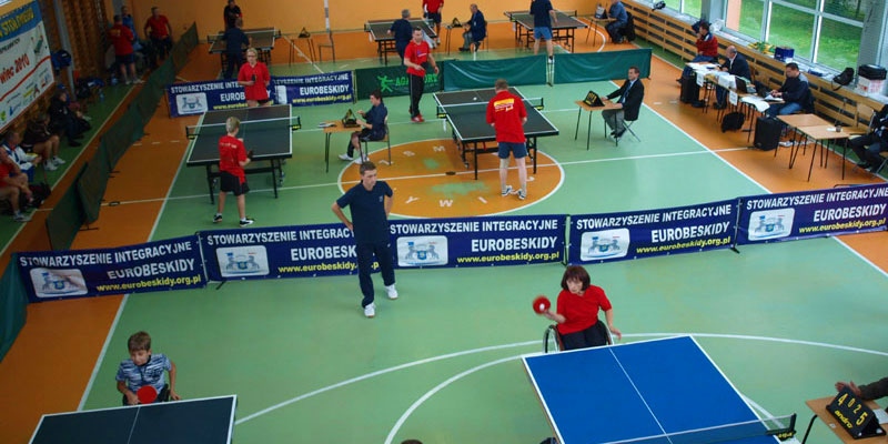 foto:Mistrzostwa Śląska w Tenisie Stołowym Osób Niepełnosprawnych 2010