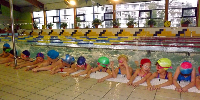 foto:Mija I miesiąc nauki pływania