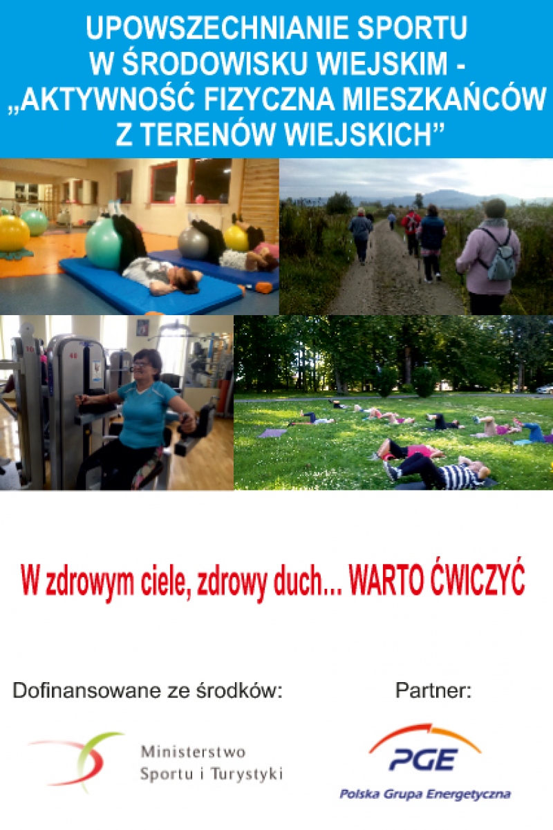 AKTYWNOŚĆ  FIZYCZNA MIESZCZKAŃCÓW Z TERENÓW WIEJSKICH 