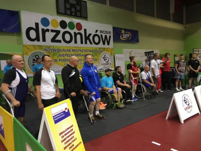 foto:Indywidualne Mistrzostwa Polski Osób Niepełnosprawnych w Podnoszeniu Cięzarów
