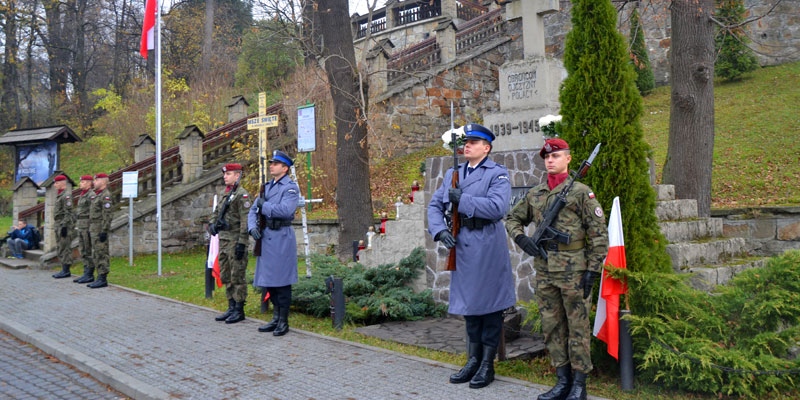 foto:100 lat Niepodległej w Łodygowicach