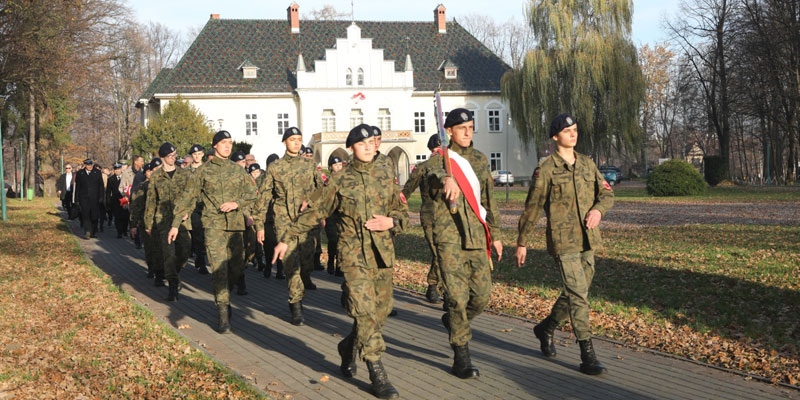 foto:Inauguracja obchodów święta Niepodległości na Podbeskidziu